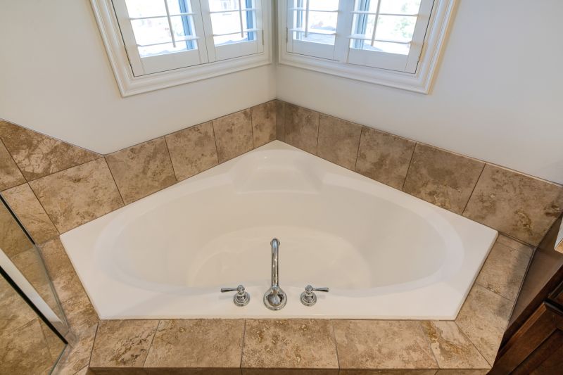 Corner Whirlpool Tub